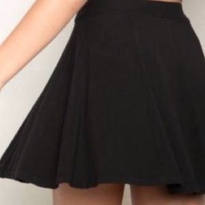 Black Skater Skirt